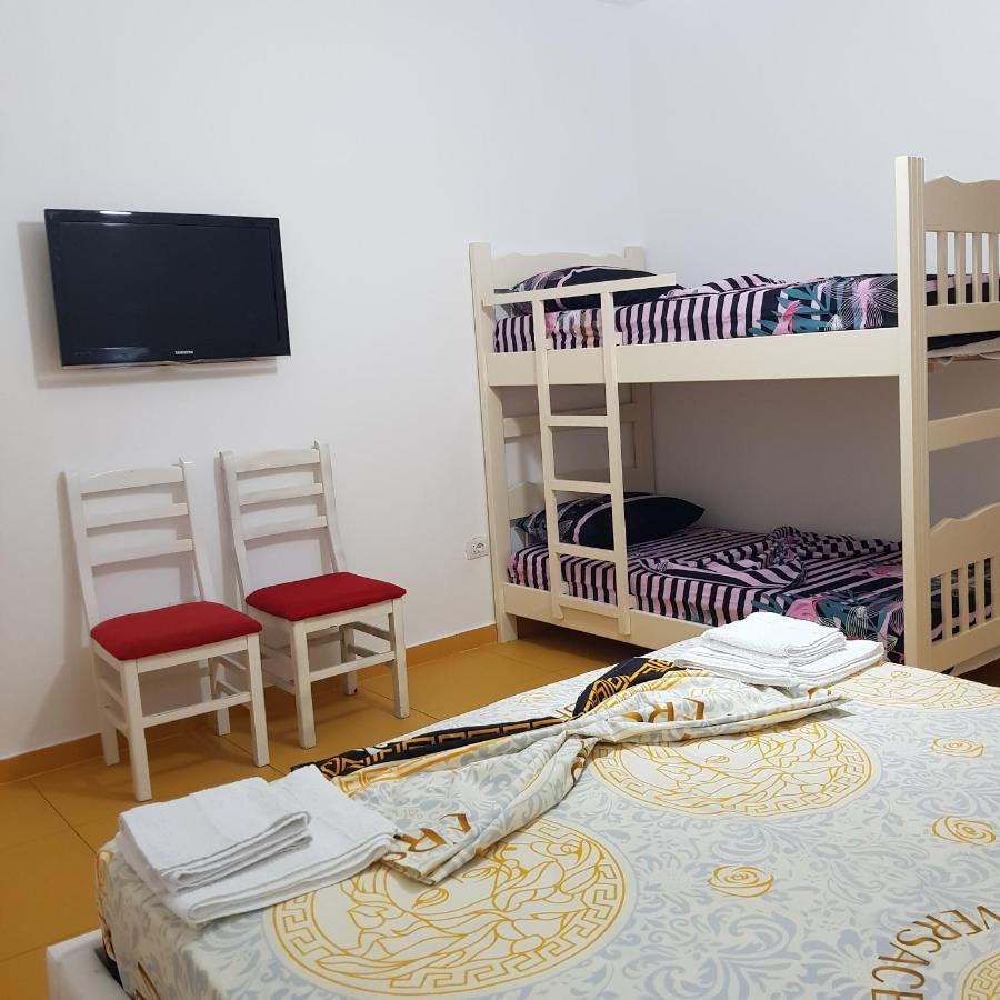 Hotel Restorant Genti Peshkatari Bashkia e Orikumit Rum bild